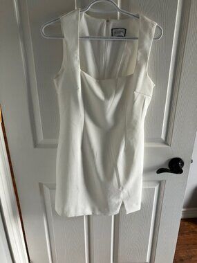 RUNAWAY The Label White/Off-White Dress Size Medium